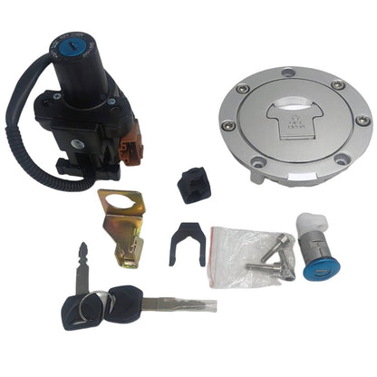 Solidspare Ignition Switch Fuel Gas Cap Seat Lock Key For Honda CBR1000RR CBR600RR