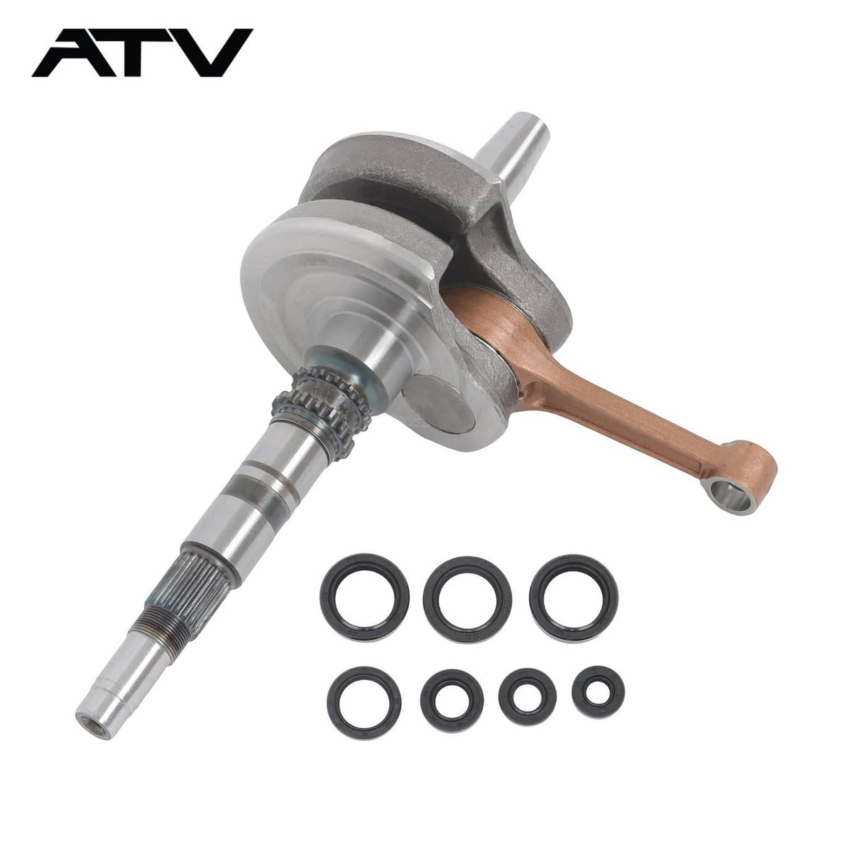 Solidspare For Honda Crankshaft Oil Kit Seal Recon TRX250 2008-2014 ATV Engine