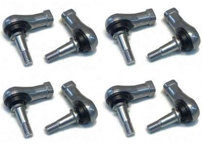 (8) Tie Rod Ends (Driver, Passenger Side) for EZGO TXT Golf Cart Years 2001 & Up