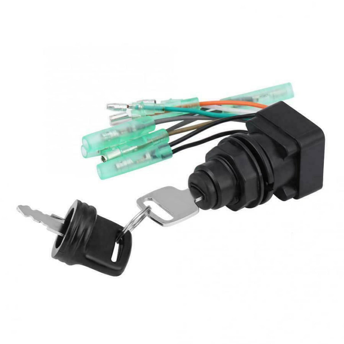 Solid Spare Ignition Key Switch Assembly Control Box For Suzuki Outboard 37110-99E00 / 92E01