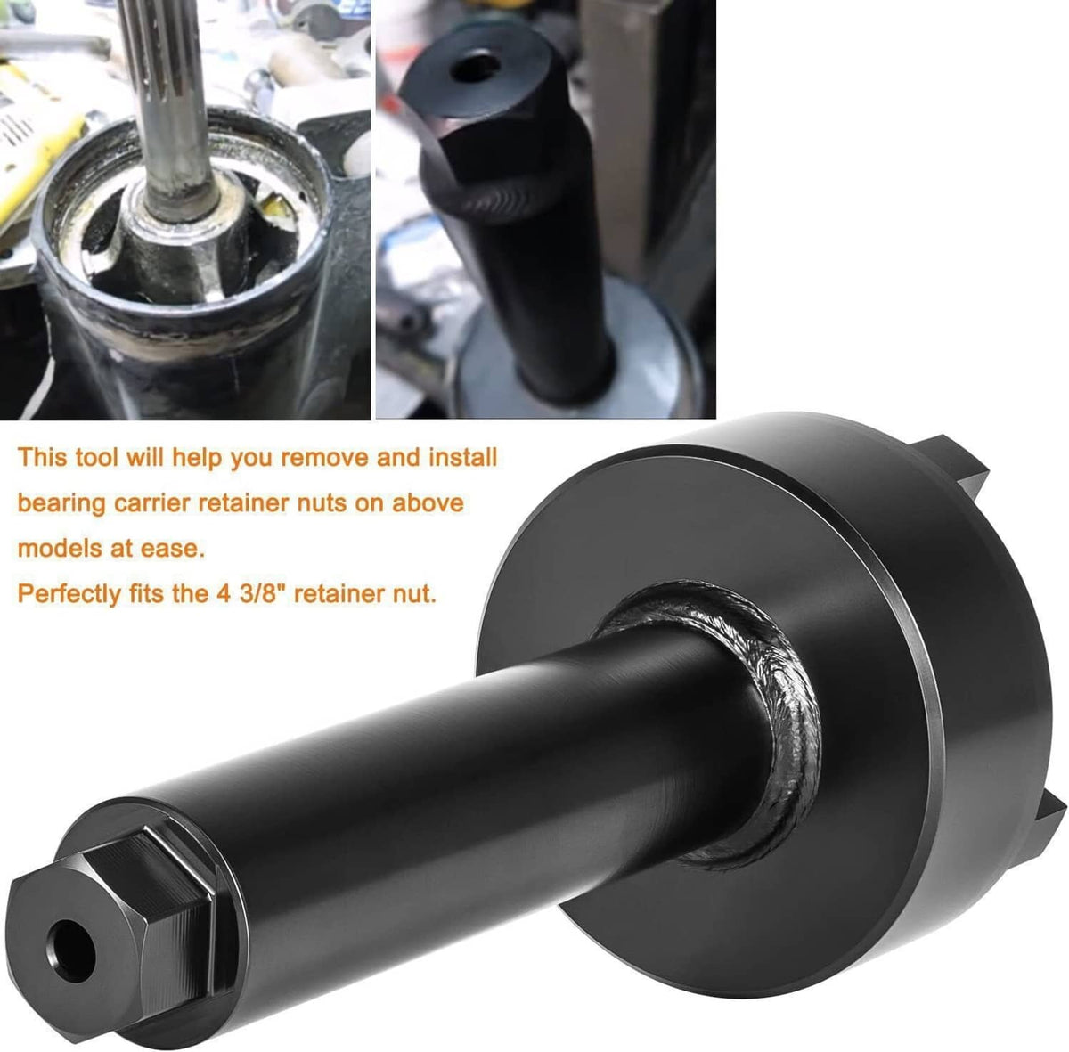 Solidspare Bearing Carrier Retainer Wrench Tool for Mercury Mercruiser Alpha Bravo 91-61069