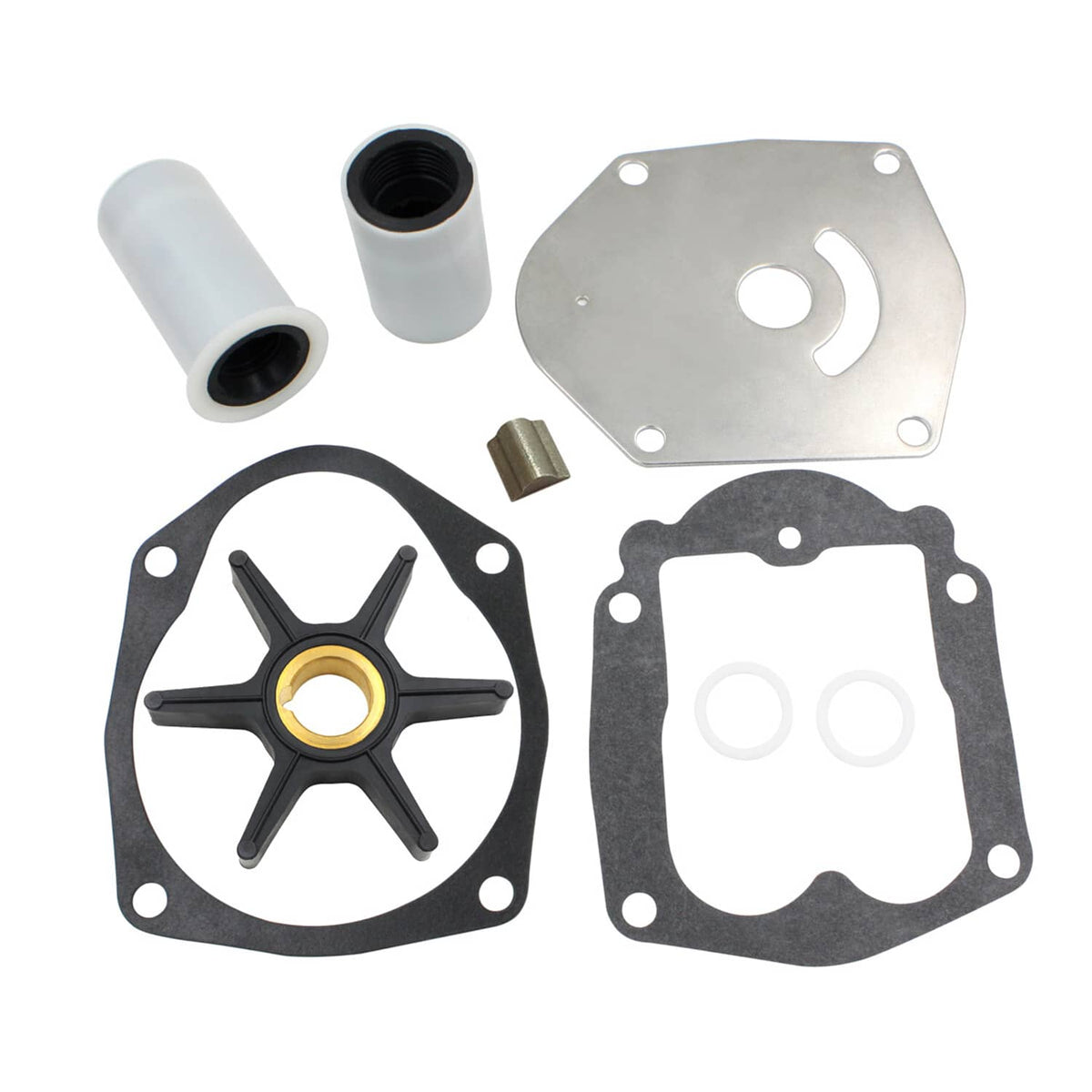 Solid Spare MERCURY MARINER 25 30 40 50 HP WATER PUMP IMPELLER REPAIR KIT REPL 821354A2 3219