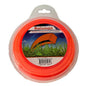 .080 STRING TRIMMER LINE  SQUARE ORANGE  .080" 220 FEET 1/2 POUND DONUT