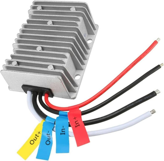 Solidspare New Power Converter Regulator DC 24V Step Down to DC 12V 40A 480W Waterproof