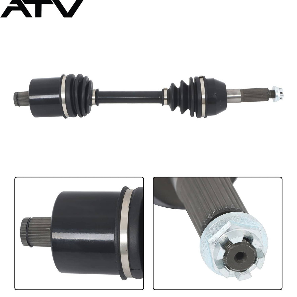 Solidspare Rear Left/Right CV Axles Drive Shaft For Polaris Sportsman 450 570 / Hawkeye 325