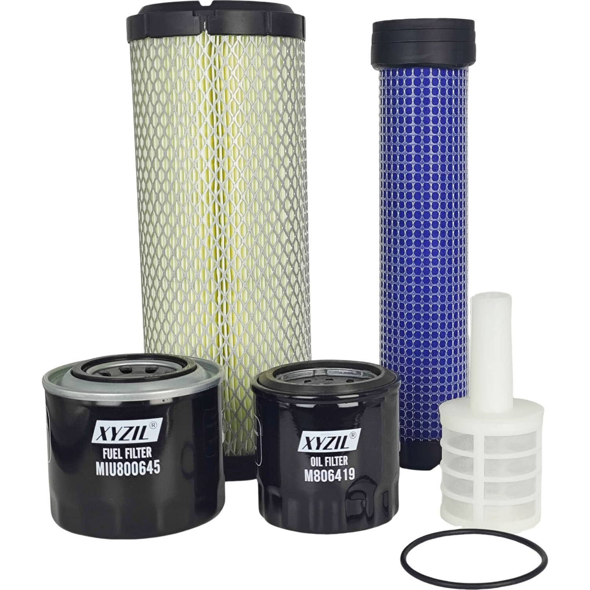Solid Spare Maintenance Filter Kit for John Deere 790 (SN 790001-) Engine 3TNE82A