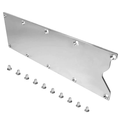 Solidspare Billet Knock Sensor Delete LSX LS1 For LS Gen 3 VALLEY PAN Cover & GASKET Plate