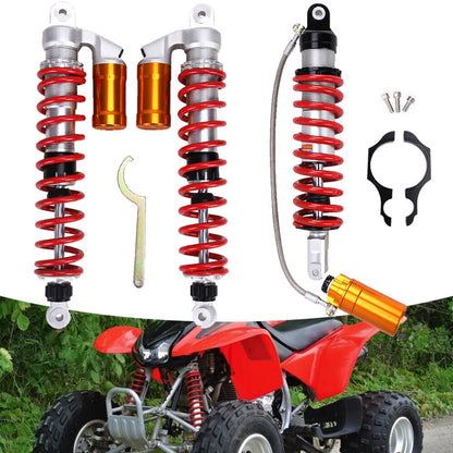 Solidspare Front & Rear Shocks Suspension 410mm 395mm For Honda TRX400EX TRX450R TRX450ER