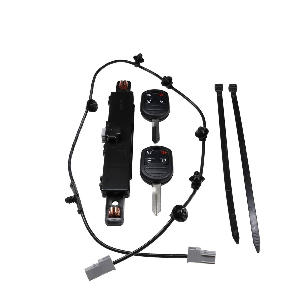 Solidspare BC3Z-19G364-A Remote Car Start RPO Kit with 2 Keys for 2011-2014 Ford F-150 F150