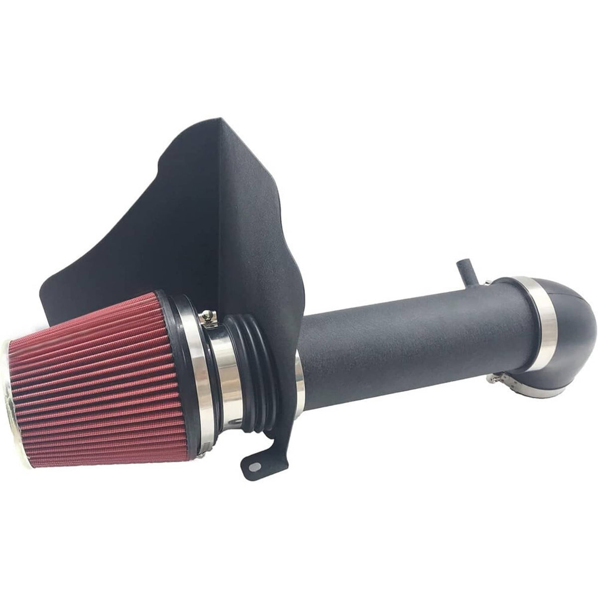 Solidspare 4"Cold Air Intake Kit & Heat Shield for 2005-10 Dodge Chrysler HEMI 5.7L 6.1L V8