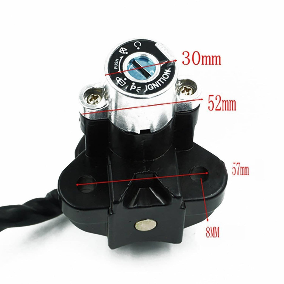 Solidspare Ignition Switch Fuel Gas Cap for Suzuki Bandit 1200 GSF1200 GSF600