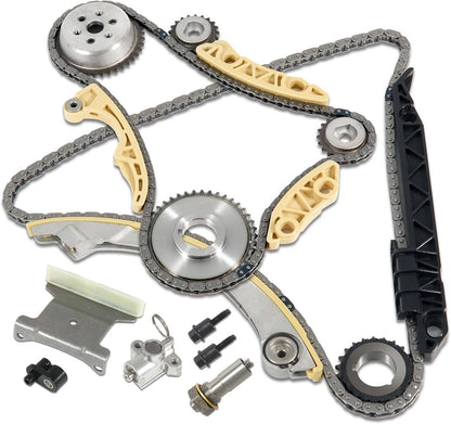 Solidspare Timing Chain Kit 94201S For 08-13 Malibu 10-15 Equinox GMC Terrain 2.4L I4 DOHC