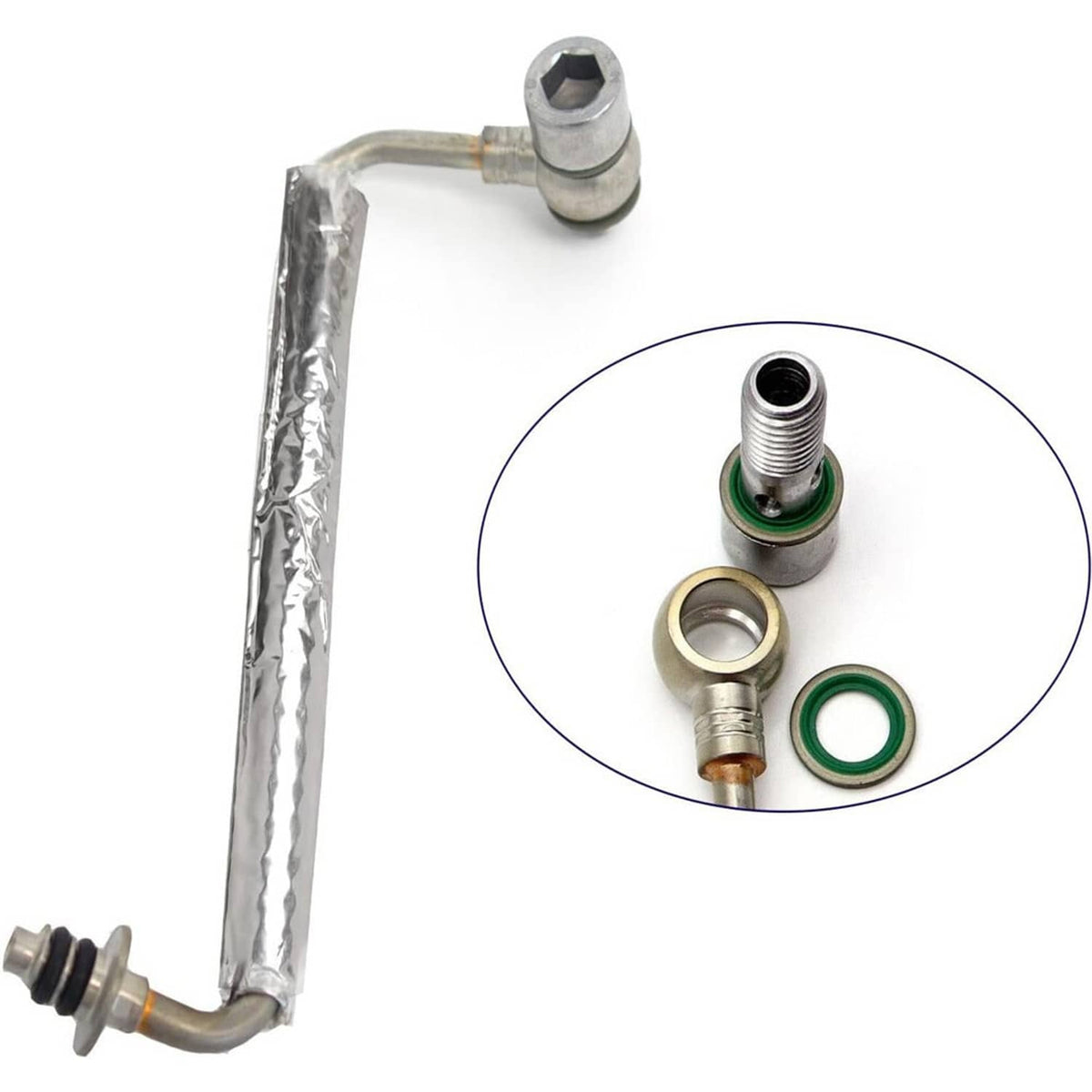 Solidspare Turbo Oil Feed Pipe Tube 625829 For 2011-2018 Chevy Cruze 1.4 55592600 25198546