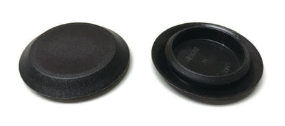 (10) 1" Inch Black Plastic FLUSH MOUNT HOLE PLUG - Sheet Metal Auto Body Panel