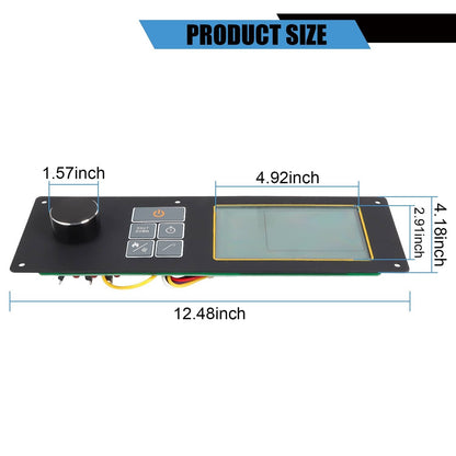 Solidspare 16812-04 16813-08 Pellet Grill Control Board For Oklahoma Joe’s Rider 600 900