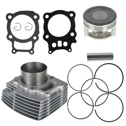 Solidspare Cylinder Piston Gaskets Top End Rebuild Kit For 2000-2006 Honda Rancher TRX350