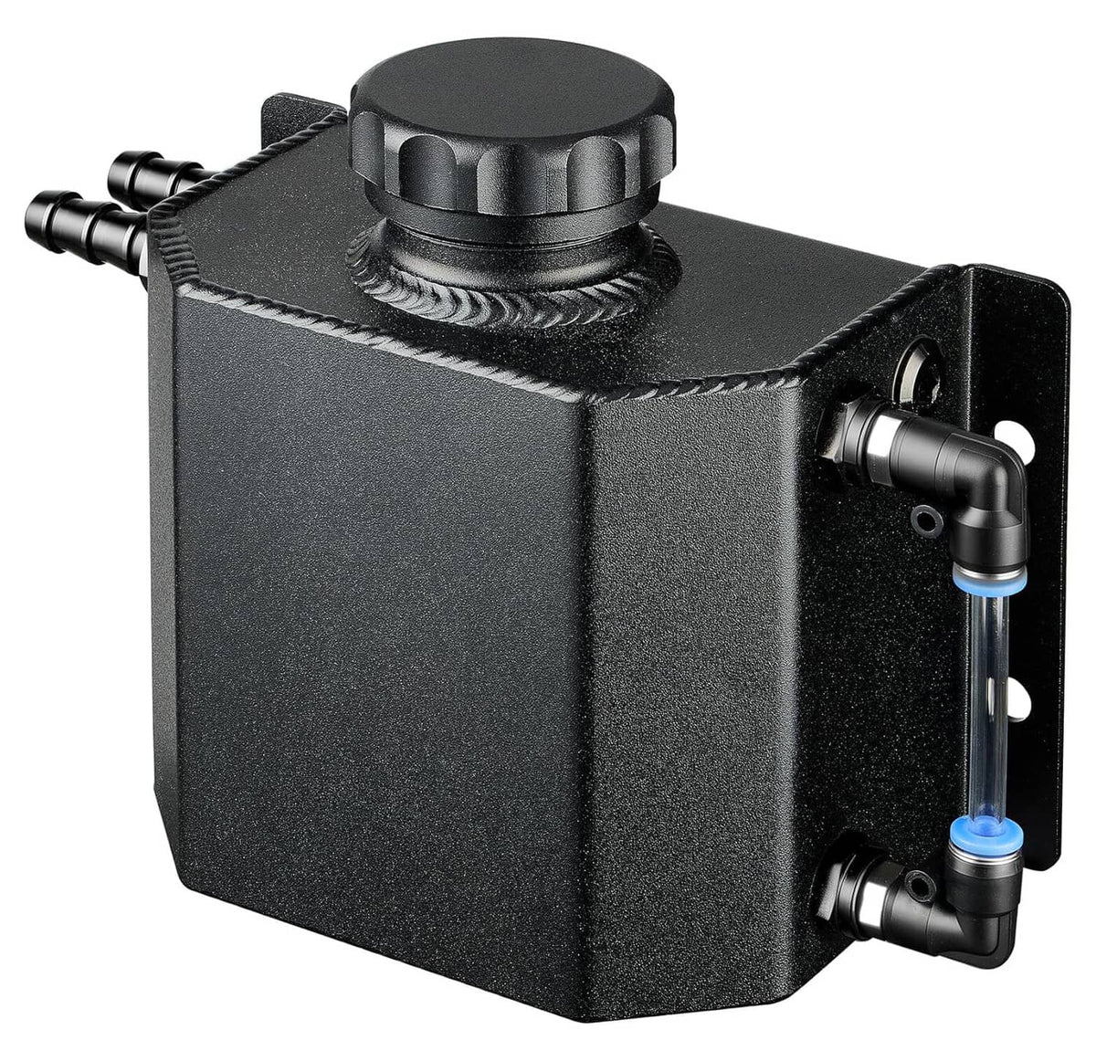 Solidspare 1L Aluminum Radiator Coolant Overflow Bottle Recovery Water Tank Reservoir