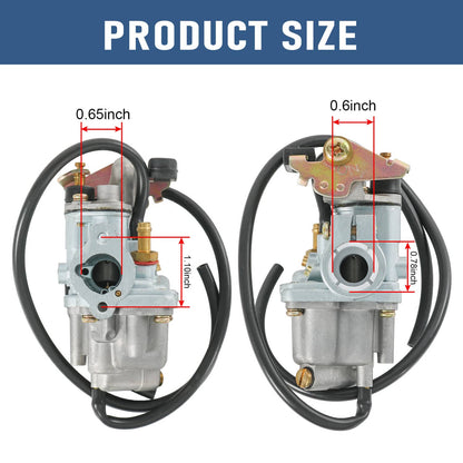 Solidspare Carburetor Air Fuel Filter Set for Suzuki LT 50 LT50 LT-A50 2002 2003 2004 2005