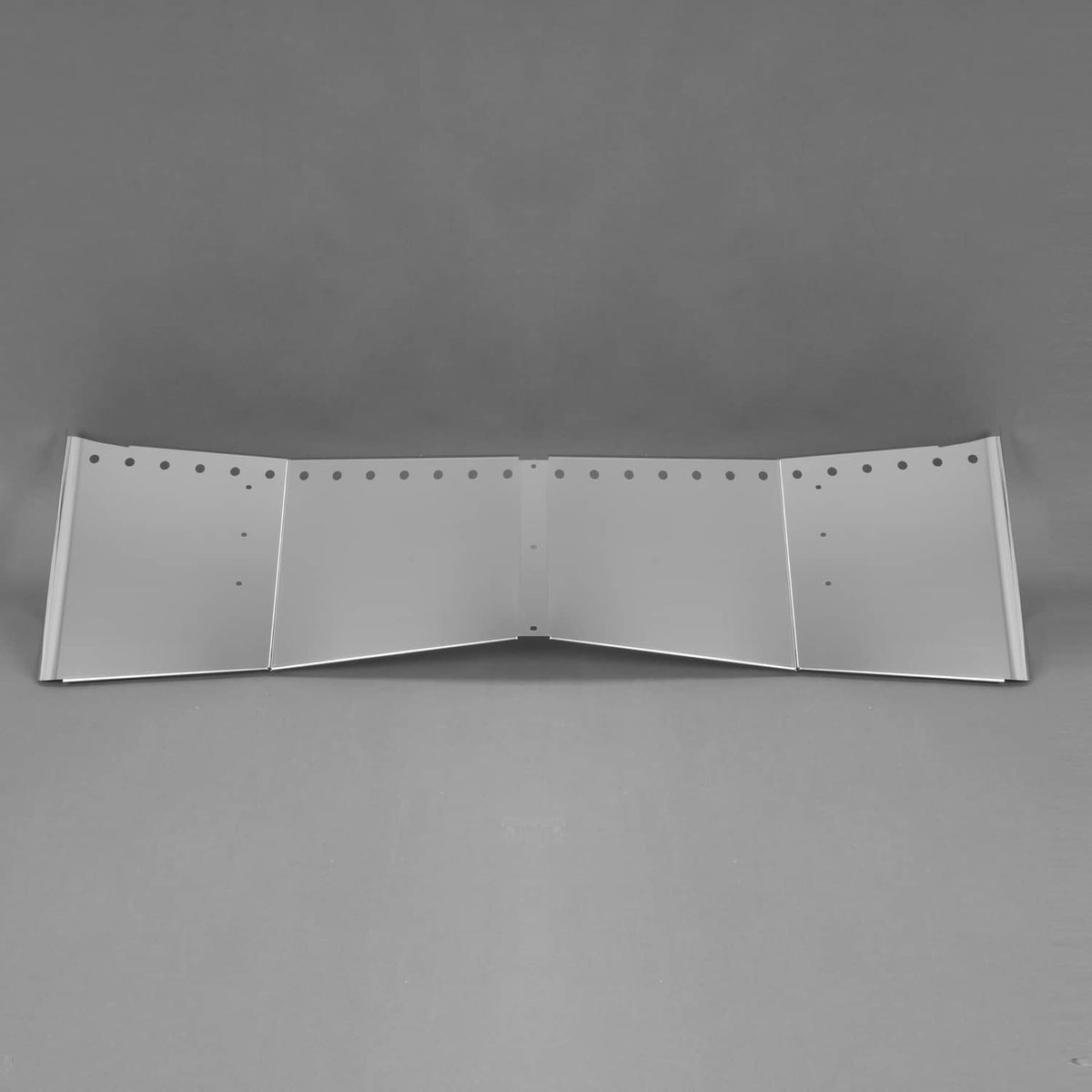 Solid Spare 14" Bulleye Hole Straight Wicked Sun Drop Visor Fit Kenworth T680 T880 W990