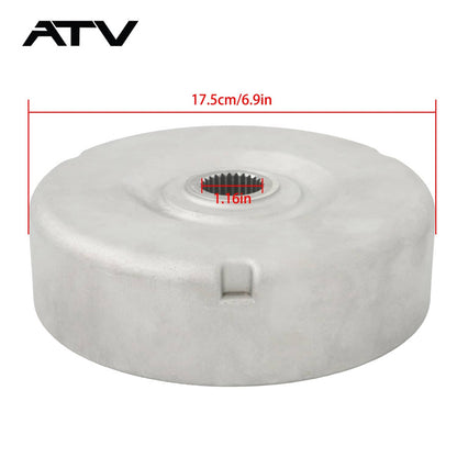 Solidspare Rear Brake Drum Hub for Honda Rancher 350 400 TRX350 TRX400 2x4 4x4 2000-2007