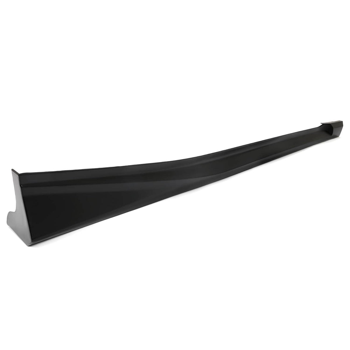 Solid Spare Black Add On Side Skirt Extensions For Honda Accord 2018-2022 JDM 4DR