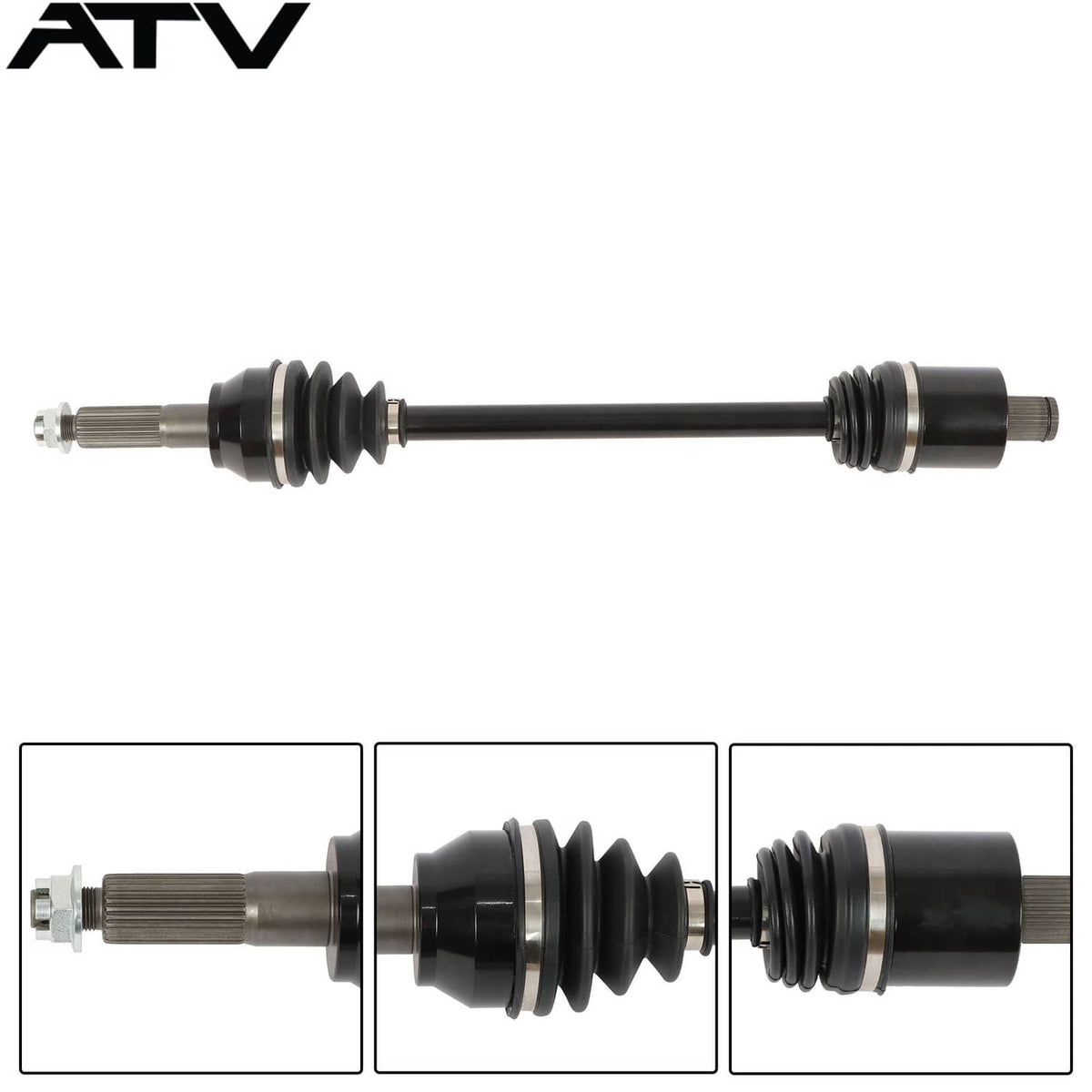 Solidspare Rear Left/Right CV Axle Drive Shaft For Polaris Ranger 500 800 1332814 1332878