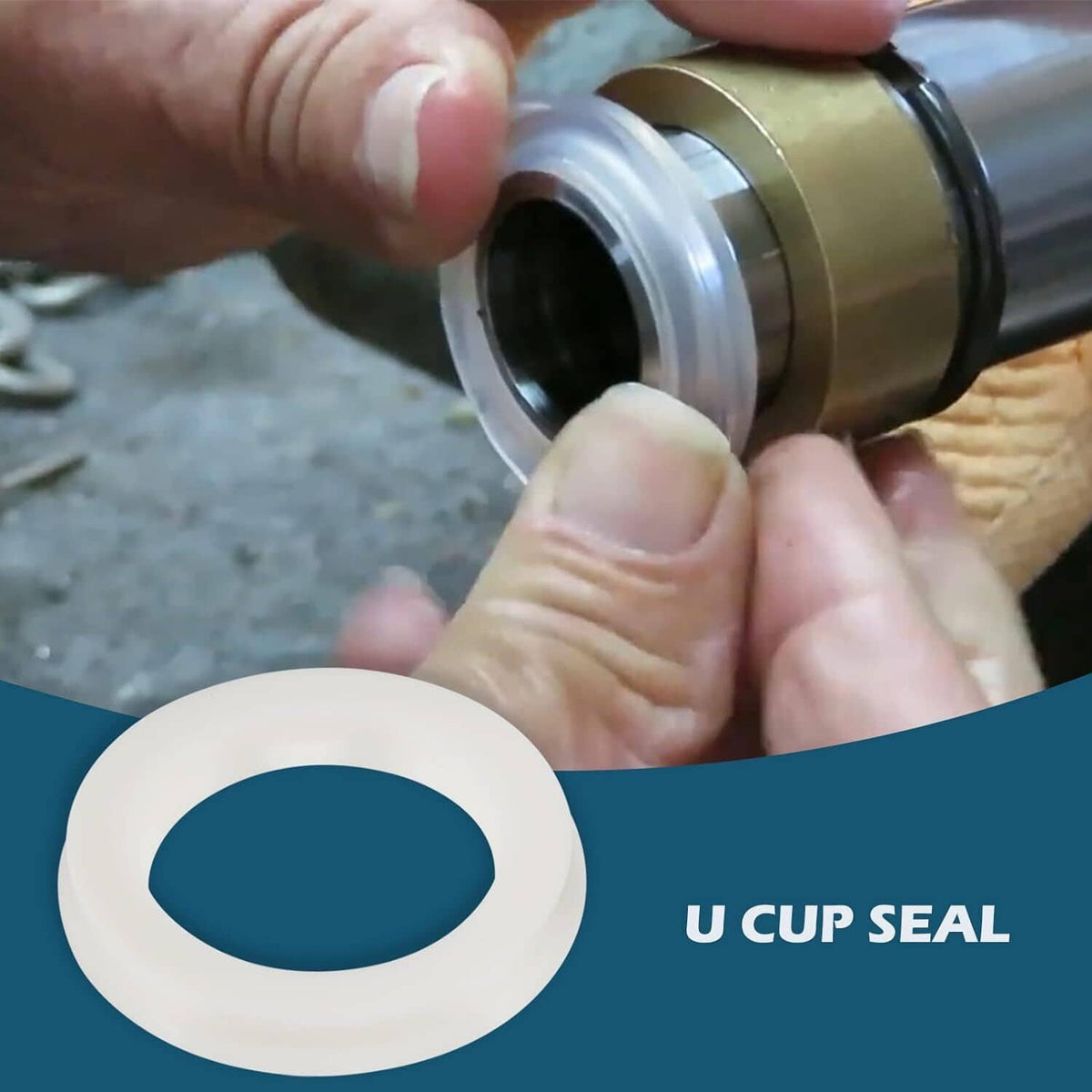 Solid Spare Ram/Cylinder Seal Kit Replacement For OTC 10 Ton Cylinder Replace 4105 420576