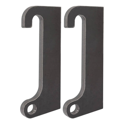Solidspare 1 Pair Blank Quick Attach Loader Mounts For Cat IT28 Loader mounts Steel