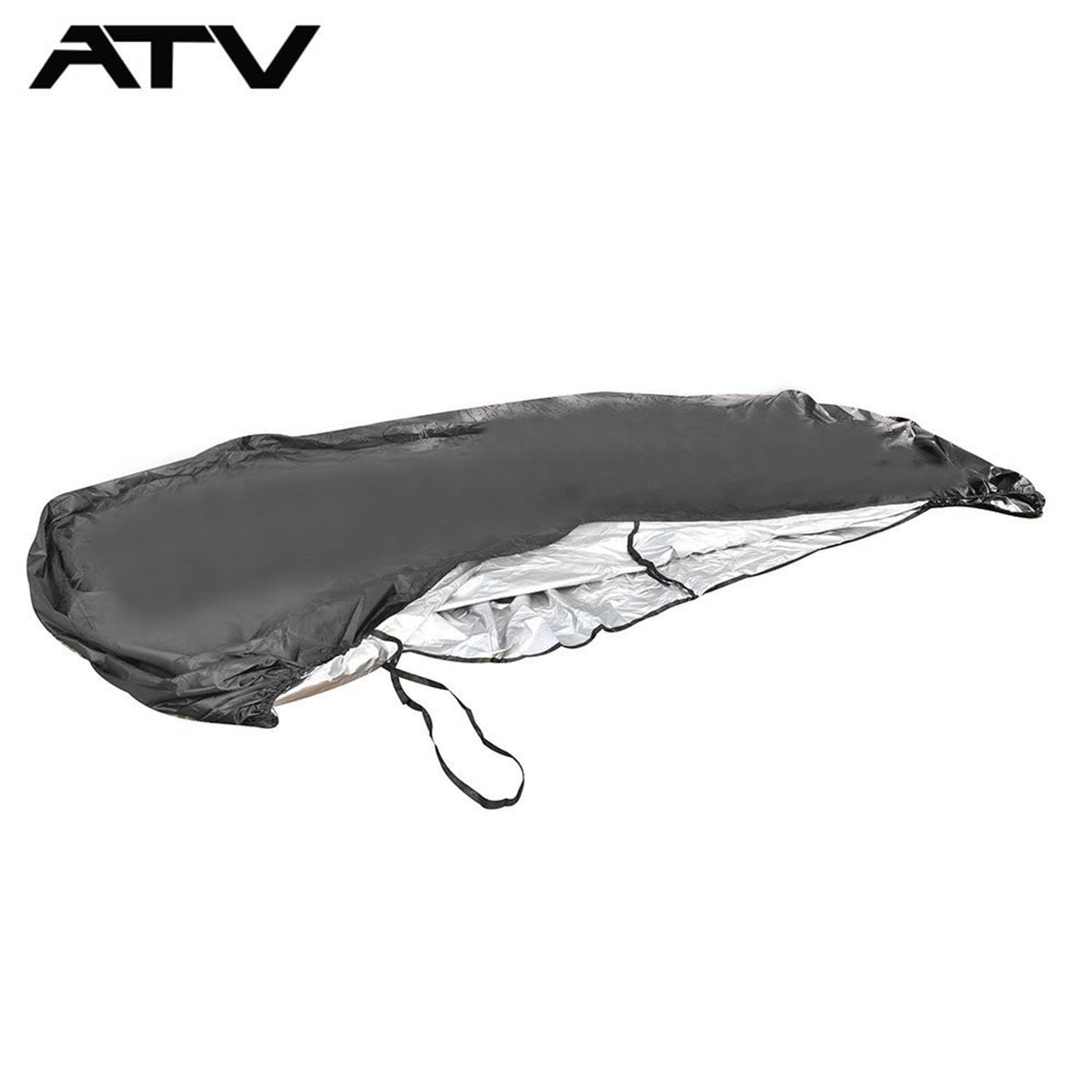 Solidspare Vehicle Storage Cover Waterproof For Kawasaki Mule 4000 4010 Trans SE Black