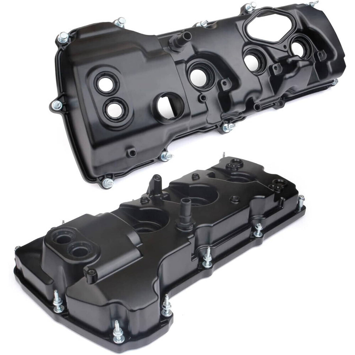 Solidspare 2Pcs Valve Covers Set for 2013-2016 Ford F-150 15-17 Ford Expedition 3.5L Turbo