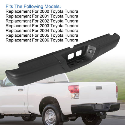Solidspare For Toyota Tundra 2000-2006 Powder Coated Rear Step Bumper Complete Assembly