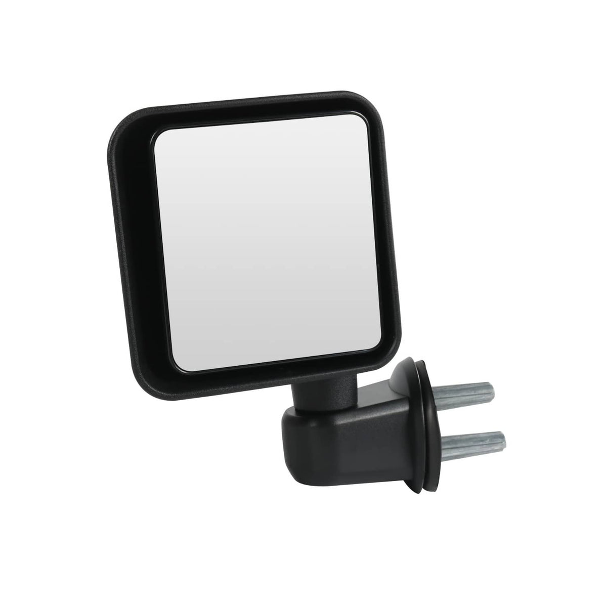 Solidspare Side Mirrors Manual Pair For 2007-2017 Jeep Wrangler JK Left +Right Black