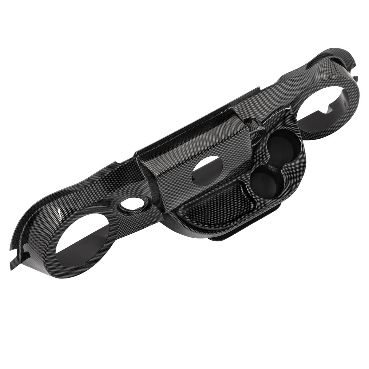 Solidspare Carbon Fiber Style Golf Cart Dashboard Cover For Club Car Precedent Radio Dash