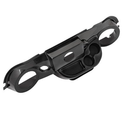 Solidspare Carbon Fiber Style Golf Cart Dashboard Cover For Club Car Precedent Radio Dash