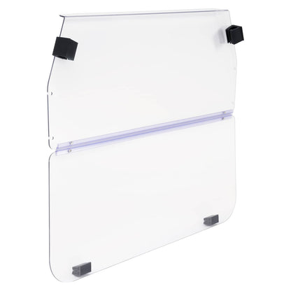 Solidspare For 16+ Evolution Classic Forester Golf Cart Windscreen Clear Vented Windshield