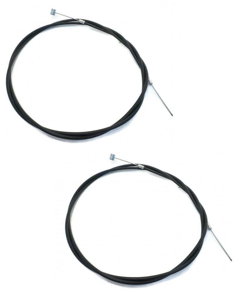 (2 Pack) 65" Clutch Brake Cable 60" Housing  Motorcycle Custom Universal Chopper