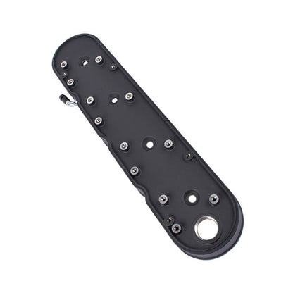 Solidspare Valve Covers with Coil Mounts w/Covers for Chevy LS LS1 LS2 LS3 LS6 LS7 Aluminum