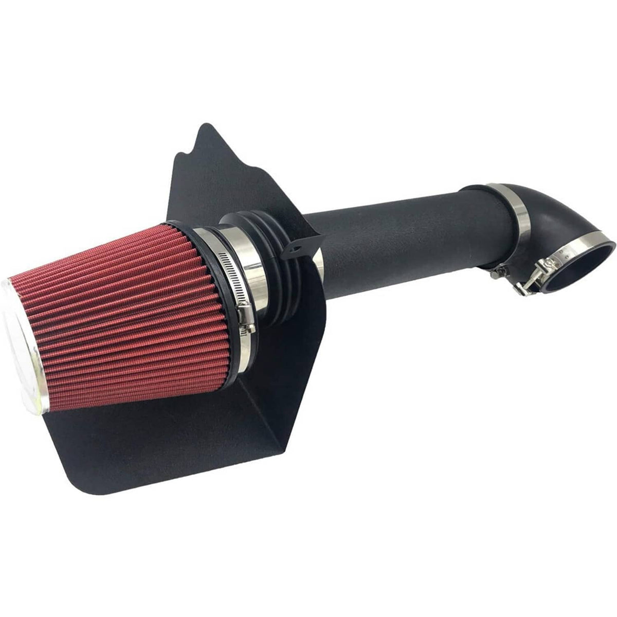 Solidspare 4"Cold Air Intake Kit & Heat Shield for 2005-10 Dodge Chrysler HEMI 5.7L 6.1L V8