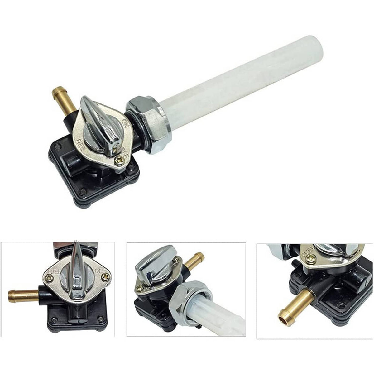 Solidspare Fuel Valve Petcock For Harley Davidson Sportster 883 1200 61338-94D XLH883 1200