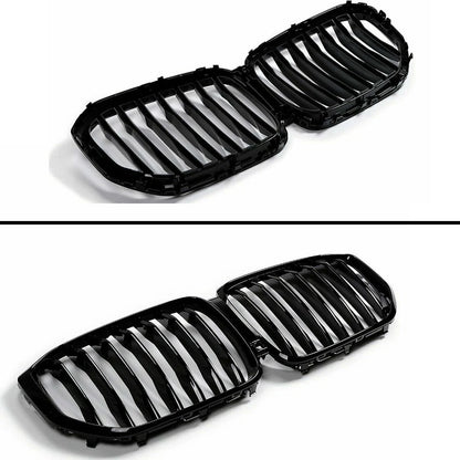 For BMW X5 G05 2019-2021 2022 2023 Gloss Black M-Performance Front Kidney Grille