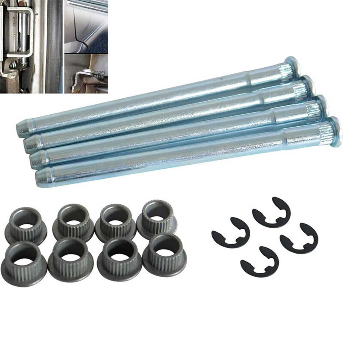 Solidspare Door Hinge Pin Bushing Repair Kit For Chevy GMC 1500 2500 3500 15685040 15562609