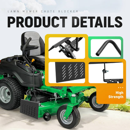 Solidspare #088-6003-00 #ACS6000ULS Chute Blocker System For Most ZT Mowers
