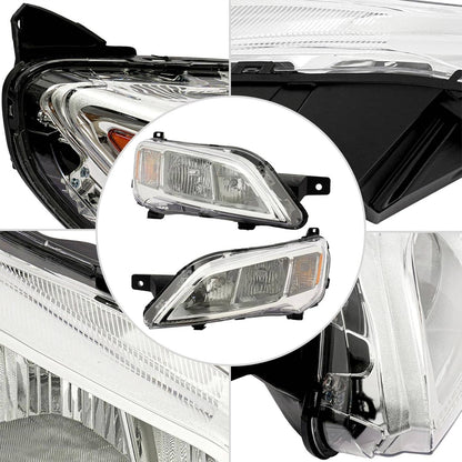 Solidspare Left+Right Side Headlight Halogen For 2023-2026 Dodge Ram Promaster 1500 2500