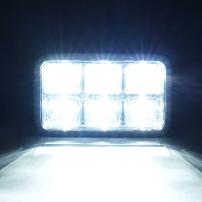 Solidspare Golf Cart LED Headlight Assembly For EZGO Workhorse Marathon 80-94 ST350 96-Up