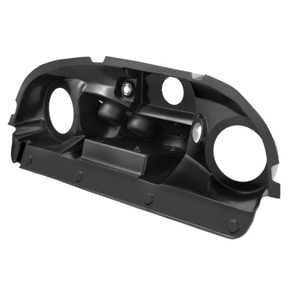 Solidspare Carbon Fiber Style Golf Cart Dashboard Cover For Club Car Precedent Radio Dash