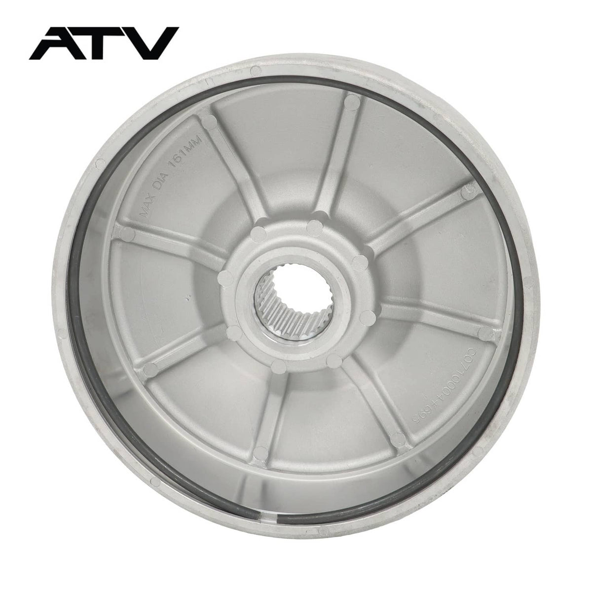 Solidspare Rear Brake Drum Hub for Honda Rancher 350 400 TRX350 TRX400 2x4 4x4 2000-2007