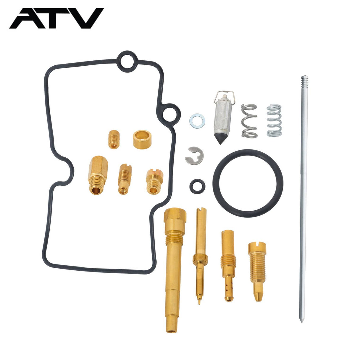 Solidspare Fits For 2004-2009 Yamaha YFZ 450 Carburetor Rebuild Kit Carb YFZ450 Repair