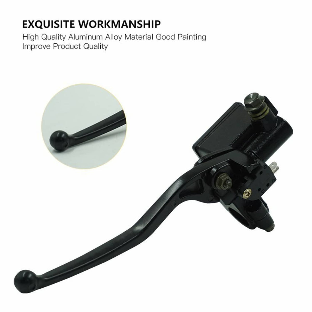 Solidspare US 7/8" 22mm Front Brake Master Cylinder lever Compatible For Yamaha