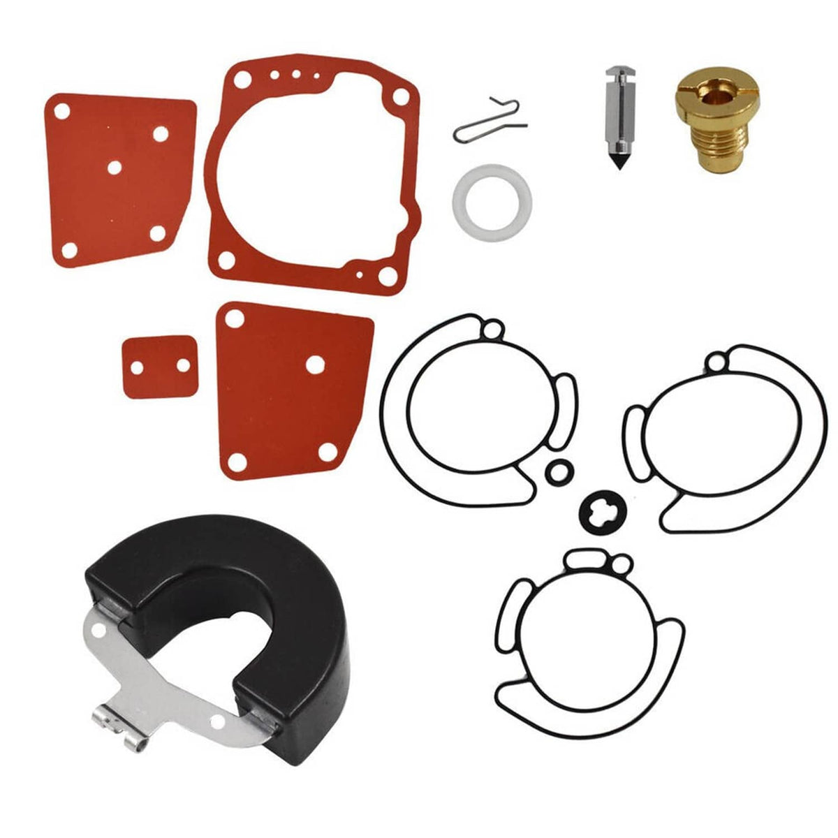 Solid Spare For Johnson Evinrude 18-7247 438996 V4, V6 150 HP 1998-2002 Carburetor Kits
