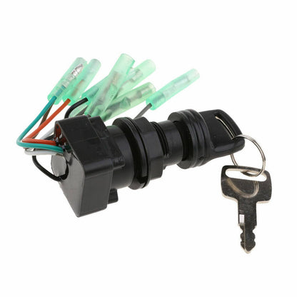 Solid Spare Ignition Key Switch Assembly Control Box For Suzuki Outboard 37110-99E00 / 92E01